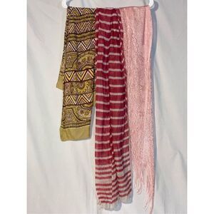 Three scarves 